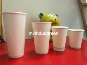 Cốc giấy nhiều kích thước Minh Đức Green