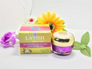 KEM DƯỠNG TRẮNG DA - NGỪA NẾP NHĂN LAVISH HOA VIỆT