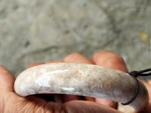 Vòng san hô hóa thạch VSH024