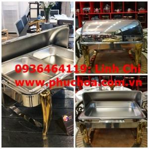Nồi hâm buffet tròn, nồi hâm buffet chữ nhật, nồi hâm buffet nắp kính