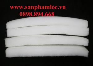 Bông lọc G4 dày 20mm loại bỏ tạp chất ban đầu tạo nguồn nươc sạch cho ao nuôi tôm