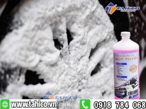 Dung dịch rửa xe bọt tuyết Ventek chai 1 lít