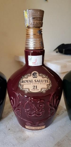 Vỏ chai chivas 21