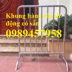 Sản xuất hàng rào di động mới 100%, hàng rào chắn an ninh có sẵn