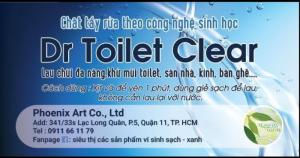 Dr Toilet Clear! Chất tẩy rửa theo công nghệ sinh học đã có mặt trên MBN!