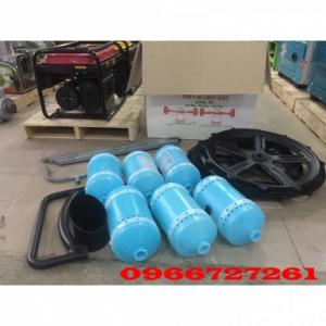 Máy xạ lúa 6 trống cầm tay