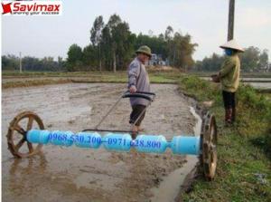 thực hành máy gieo sạ cùng người nông