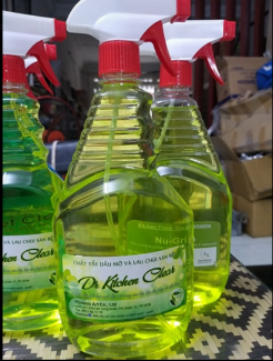 Dr Kitchen Clear! Sản phẩm tẩy dầu mở và lau chùi sàn bếp mới dành cho các bà nội trợ!