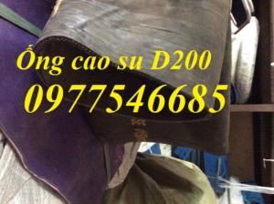 Ống cao su bố vải phi 150 , ống cao su chịu mài mòn ,chịu nhiệt