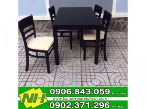 bàn ghế gỗ cabin giá rẽ