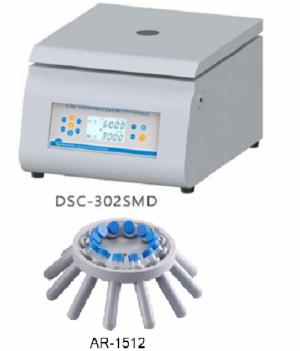 Máy chính DSC-302SMD kèm Rotor AR-1512 loại góc nghiêng 45o
+ Tốc độ: 600-4000 v/phút
+ Lực ly tâm tối đa: 2325 RCF
+ Sử dụng 12 ống ly tâm (5-15ml)
+ Phụ kiện đi kèm: adapter ống ly tâm 5-7ml và ống ly tâm (10-15m