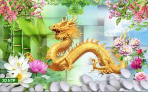 tranh gạch 3d phong cảnh thiên nhiên