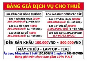 Thuê loa kẹo kéo tại Trà Vinh - Dịch vụ cho thuê