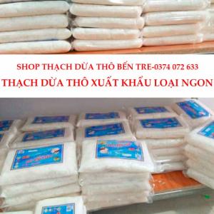 Combo 10kg Thạch Dừa Thô Bến Tre Tặng Kèm Hương Dừa