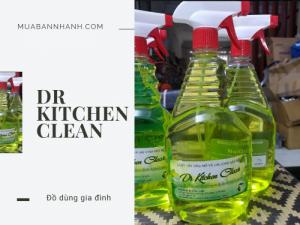 Dr Kitchen Clear! Sản phẩm vi sinh tẩy dầu mở và lau chùi sàn bếp mới!