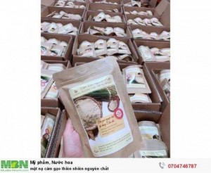 mặt nạ cám gạo thiên nhiên nguyên chất