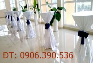 khăn trải bàn tiệc, khăn bàn cocktail đẹp, giá tốt