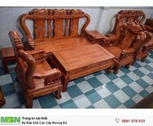 Bộ Bàn Ghế Cao Cấp Hương Đỏ