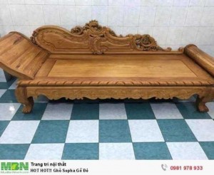 HOT HOT!! Ghế Sopha Gỗ Đỏ