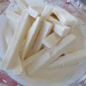 Bột chiên giòn khoai tây lắc, khoai lang lắc