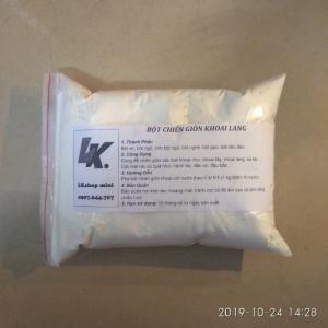 Bột chiên giòn khoai tây lắc, khoai lang lắc
