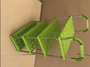 Kệ giầy dép 4 tầng hoa văn mẫu mới