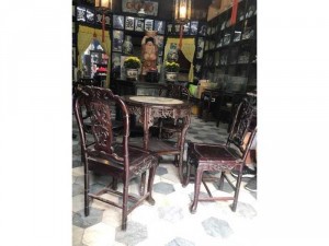 bộ bàn gỗ xưa