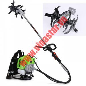 Máy xạc cỏ xới đất đeo vai ( 3 chức năng )