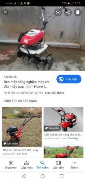 Máy xới đất mini