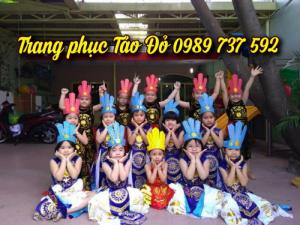 Cho thuê trang phục váy yếm, dân tộc hmong, tây nguyên trẻ em giá rẻ