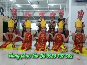 Cho thuê trang phục váy yếm, dân tộc hmong, tây nguyên trẻ em giá rẻ