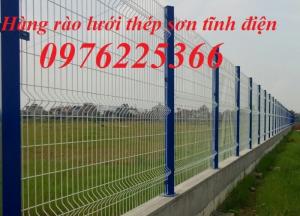 Hàng rào lưới thép - hàng rào ngăn kho - hàng rào nhà xưởng nhận sản xuất lắp đặt