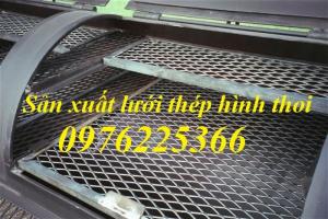 Lưới thép kéo giãn, lưới mắt cáo hình thoi chuyên phân phối