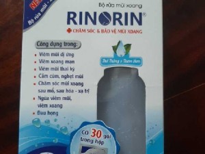 Bộ rửa mũi xoang RINORIN
