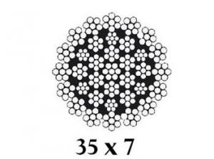 cáp chống xoắn 35x7