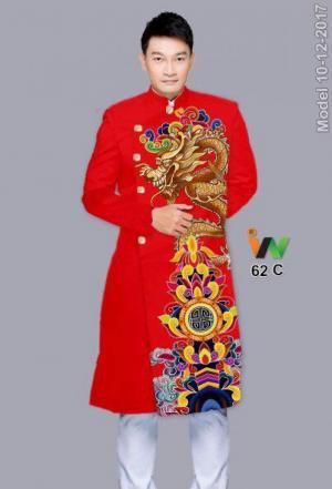 vải áo dài cách tân nam, mua vải may áo dài cách tân nam