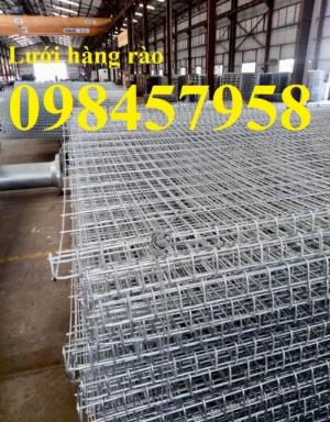 Sản xuất hàng rào mạ kẽm nhúng nóng phi 5 ô 50x50, 50x100, 50x150, 50x200 mới 100%