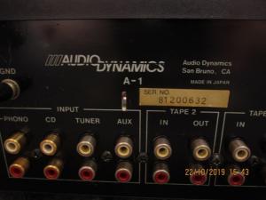 AMPLI AUDIO DYNAMICS A-1