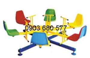 Cung cấp đu quay, mâm xoay cho trường mầm non, công viên, khu vui chơi, sân chơi trẻ em