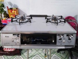 BÁN BẾP GA NỘI ĐỊA NHẬT MẶT KÍNH RINNAI.