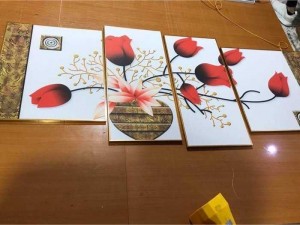 tranh vải Canvas tranh hoa tulip
