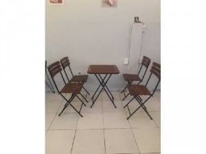 Thanh lý bộ bàn ghế xếp fanxifan giá rẻ