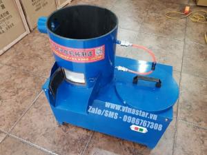 Máy bóc vỏ tỏi hành công nghiệp