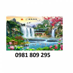 Tranh gạch 3d phong cảnh