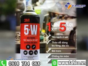 Chất tẩy rửa, bôi trơn, chống rỉ sét 3m 5 way 400ml Tahico