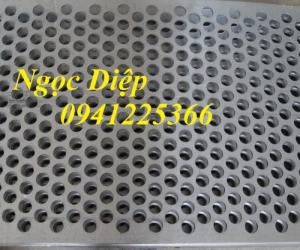 Tôn đột lỗ mạ kẽm, lưới thép đột lỗ, tấm inox đột lỗ hàng có sẵn