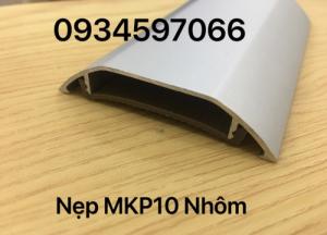 Nẹp nhôm bán nguyệt- nẹp luồn dây điện - nẹp nhôm MKP10 nhôm- nẹp nhôm PTM