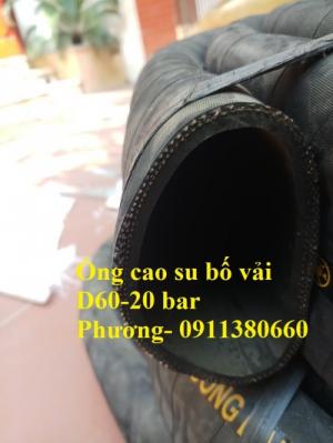 Cung cấp ống cao su bố vải D60- 20 bar - Công ty Nhật Minh Hiếu
