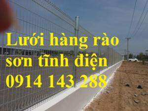 Hàng rào lưới thép sơn tĩnh điện chất lượng cao