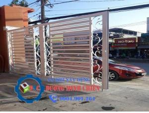 cổng sắt 4 cánh